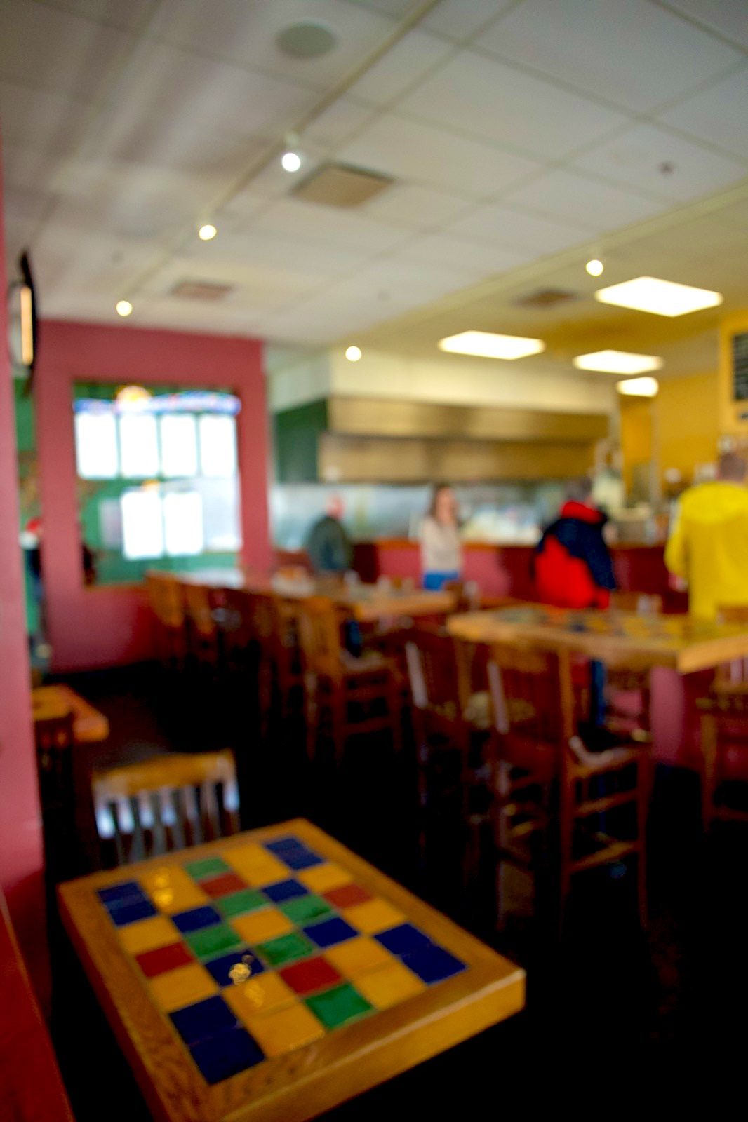 Inside a Cafe Mexicali dining room